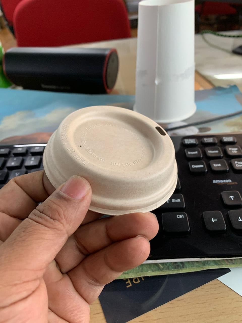 Paper Cup Lid Bagasse